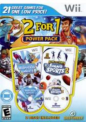 WII: 2 FOR 1 POWER PACK (COMPLETE)